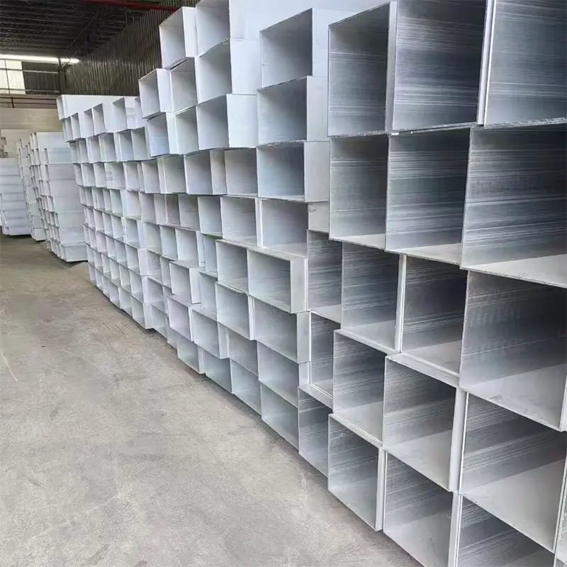 Aluminum Alloy Pipe Square Tube Aluminum Alloy Pipe Square Tube